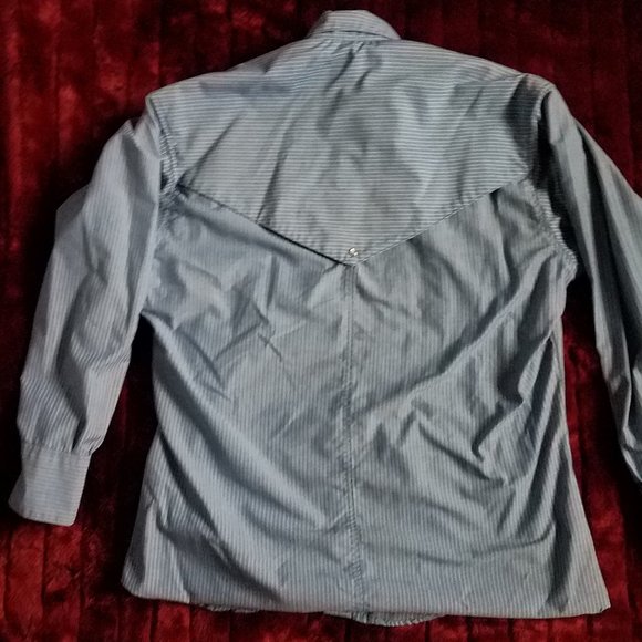 Vintage striped western shirt - Picture 4 of 5